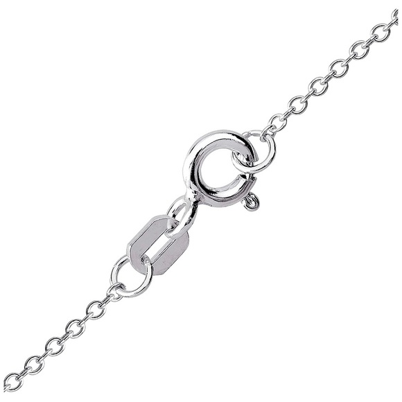 Sparkling Opal Paw Print Fine Jewelry Necklace - Picture 2 of 4